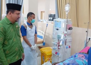 Pelayanan Perdana, 2 Pasien Cuci Darah di Klinik Hemodialisa RSUD Dompu