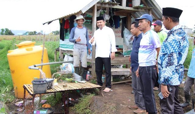 Bupati Tinjau Sapras Pertanian di Mangge Lewa