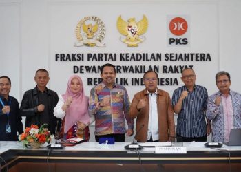 Bupati Dompu Silaturrahmi ke Fraksi PKS DPR RI
