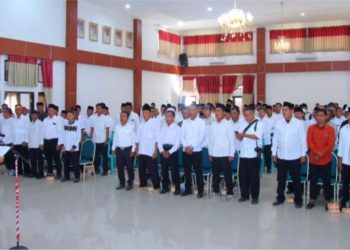 Cakades di Dompu Deklarasikan Pilkades Damai