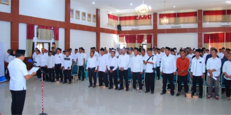 Cakades di Dompu Deklarasikan Pilkades Damai