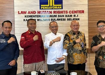 Senator Ajiep Padindang, Serap Aspirasi di Kanwil Kemenkumham Sulsel