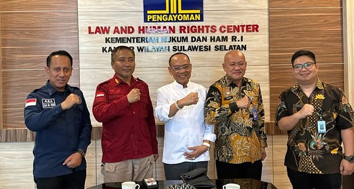 Senator Ajiep Padindang, Serap Aspirasi di Kanwil Kemenkumham Sulsel