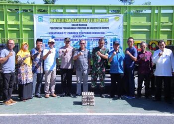 Partisipasi Tuntaskan Kasus Stunting, PT. Charoen Pokhpand Indonesia Serahkan Bantuan Telor