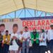 Ompu Beko dan Syaifurrahman Naik Panggung Deklarasi
