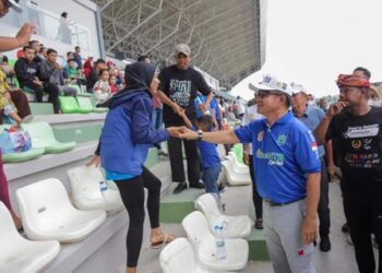Cabang Atletik Tambah Perolehan Medali. Pj Gubernur NTB Turun Lapangan