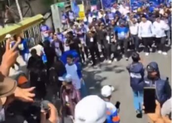 Paslon AKJ – SYAH Konvoi Usai Penarikan Nomor Urut