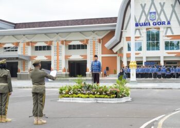 PJ Gubernur NTB Pimpin Upacara Hari Kesadaran Nasional : Dorong ASN Wujudkan Indonesia Emas 2045