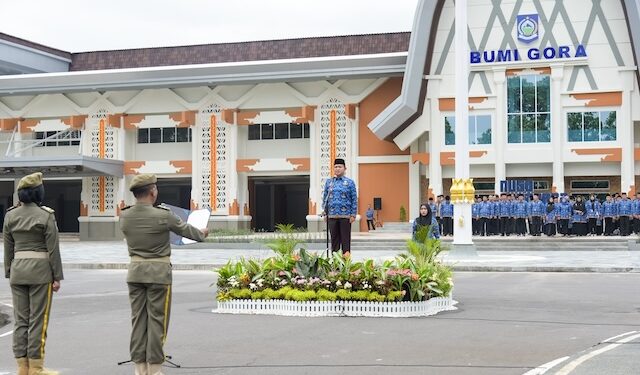 PJ Gubernur NTB Pimpin Upacara Hari Kesadaran Nasional : Dorong ASN Wujudkan Indonesia Emas 2045