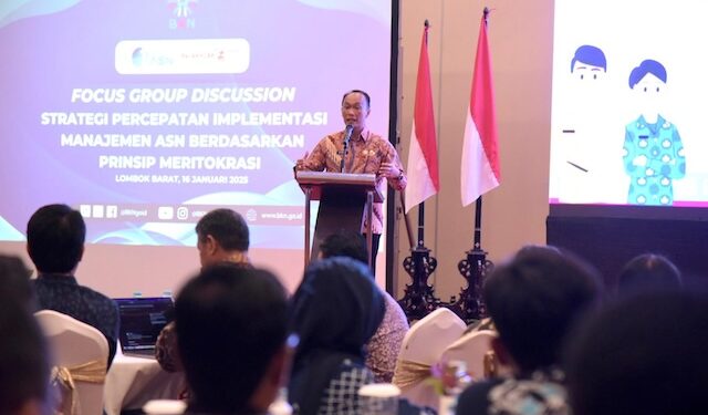 Pemprov NTB Dukung Penerapan Meritokrasi dalam Reformasi Birokrasi