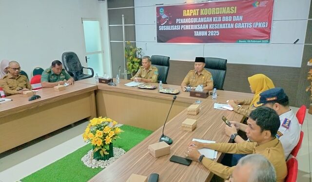 Terungkap di Rapat Koordinasi Penanggulangan KLB DBD di Dompu