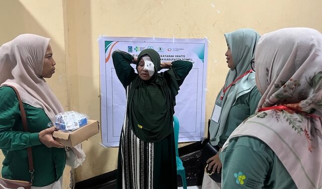 Hari kedua, Operasi Mata Katarak di Dompu Masih Berjalan