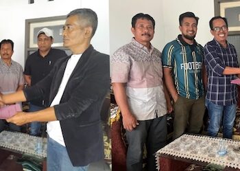 Dua Calon Ketum KONI Dompu Ambil Formulir dan Berkas Pendaftaran