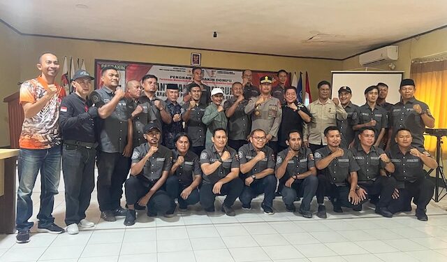 Pengurus Kabupaten PERBAKIN Dompu Dilantik