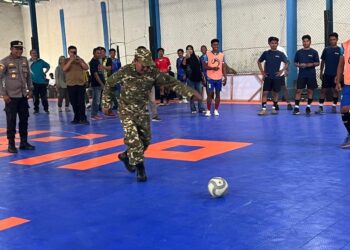 Dibackup PT STM, Futsal PWI Dompu Cup Sukses Dilaksanakan, Pemkab Dompu Sampaikan Apresiasi