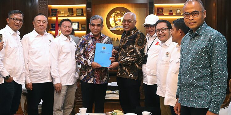 Pengurus PWI Lakukan Pertemuan Dengan Ketua MPR RI