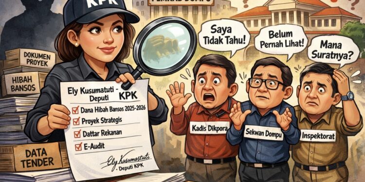 Dompu Dalam Radar KPK, Diminta Buka Data Hibah, Proyek Strategis, hingga Pengadaan 2025–2026