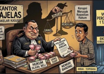 Kasus Dugaan Pemerasan Oleh Oknum Jaksa, Masihkah Hukum Menjadi Panglima ?