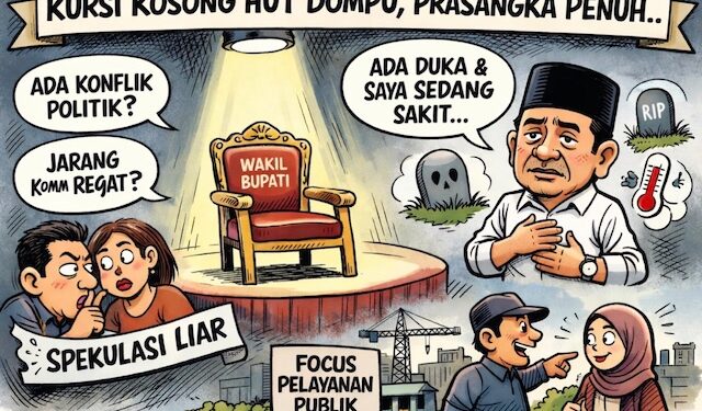 Kursi Kosong Membaca Ketidakhadiran Wabup Secara Jernih