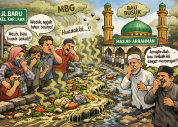 Warga Jalan Baru Karijawa Dompu Keluhkan Limbah Dapur MBG