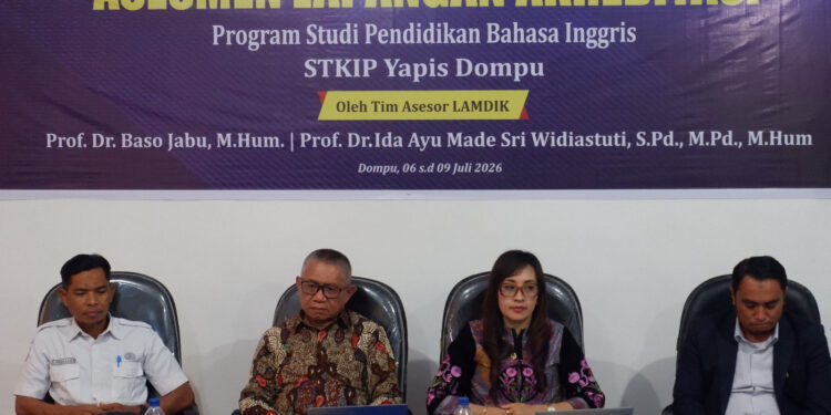 Prodi Pendidikan Bahasa Inggris STKIP Yapis Dompu Raih Akreditasi Baik Sekali