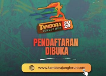 Bupati Dompu Undang Pelari Se-Nusantara Ramaikan Tambora Jungle Run 2026