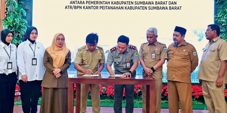 Sumbawa Barat Perkuat Tata Kelola Aset Lewat Integrasi Data Pertanahan