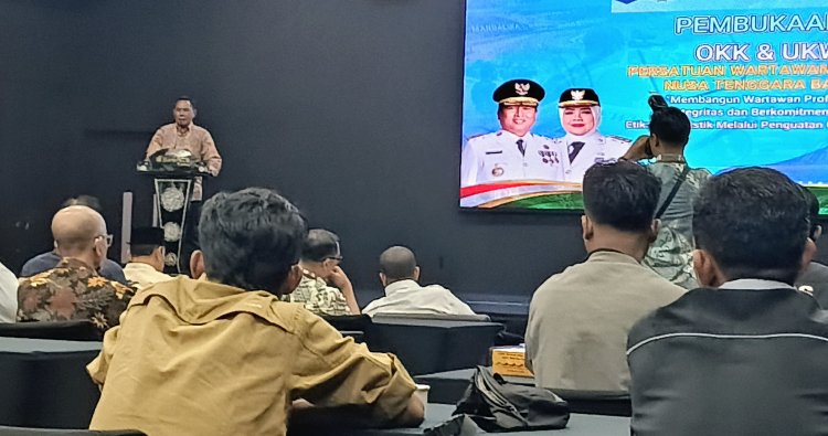 Diikuti 120 Wartawan Se-NTB, PWI Gelar OKK Perdana dan UKW di Gedung Bank NTB Syariah