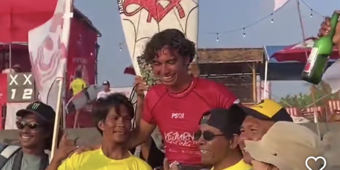 Bronson Meydi Anak Pantai Lakey, Juara Kejurnas Surfing 2026